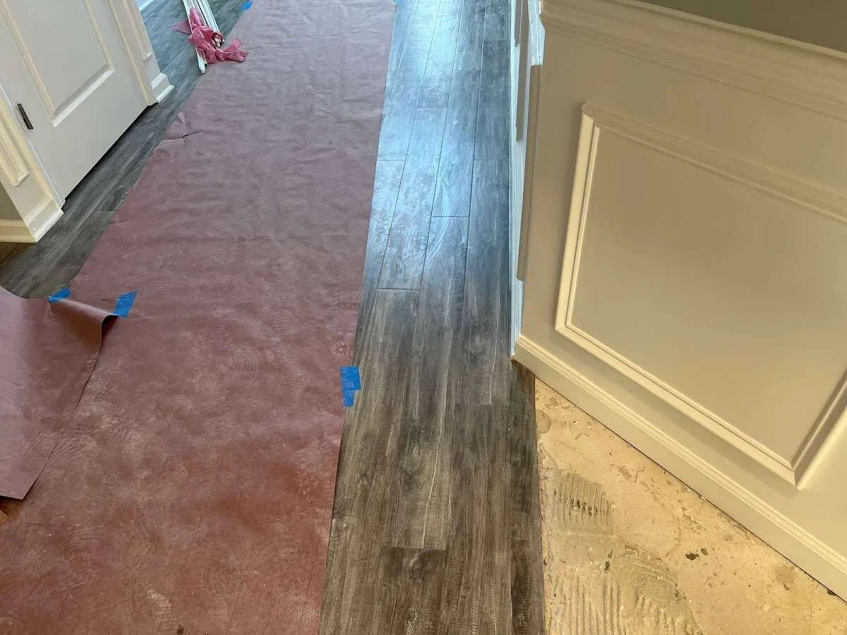 Completed marble shower restoration in North Hobbs